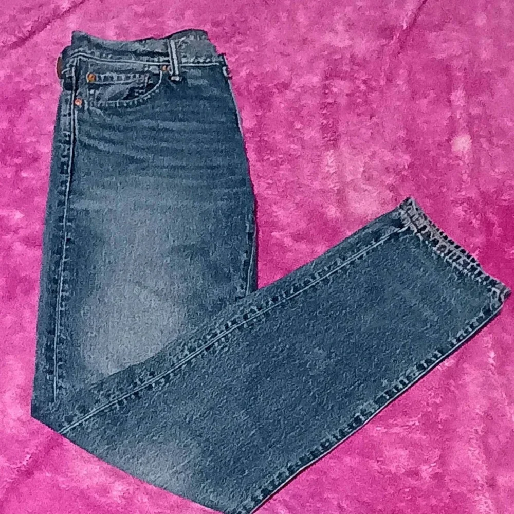American Eagle Jeans Men's 30x36 Mid Rise‎ Slim Straight Light Wash Casual Denim